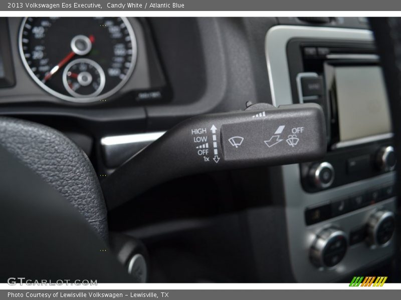 Candy White / Atlantic Blue 2013 Volkswagen Eos Executive