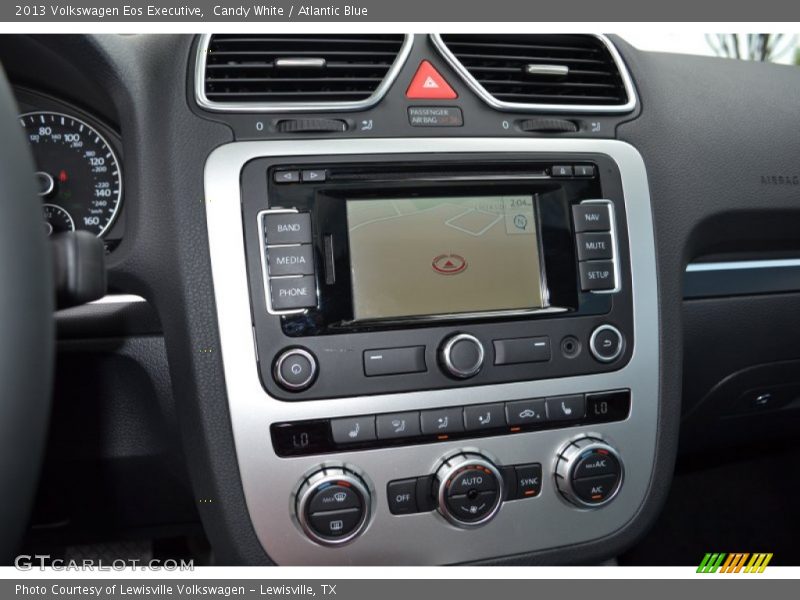 Candy White / Atlantic Blue 2013 Volkswagen Eos Executive