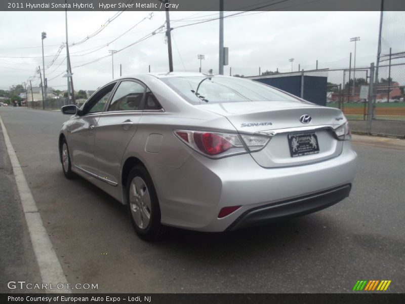 Hyper Silver Metallic / Gray 2011 Hyundai Sonata Hybrid