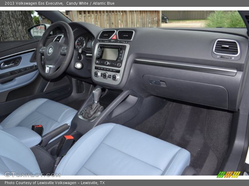 Candy White / Atlantic Blue 2013 Volkswagen Eos Executive