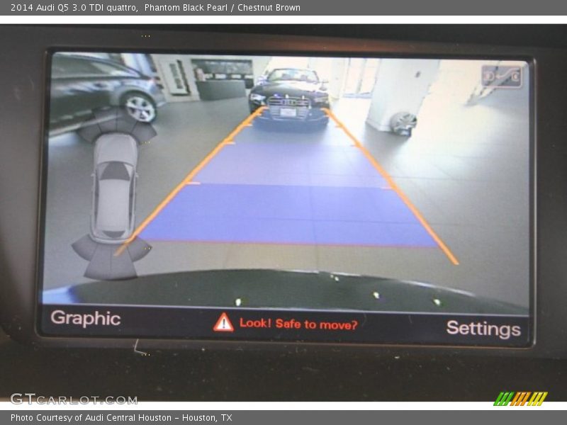 Phantom Black Pearl / Chestnut Brown 2014 Audi Q5 3.0 TDI quattro