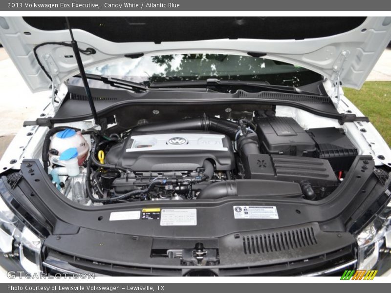 Candy White / Atlantic Blue 2013 Volkswagen Eos Executive