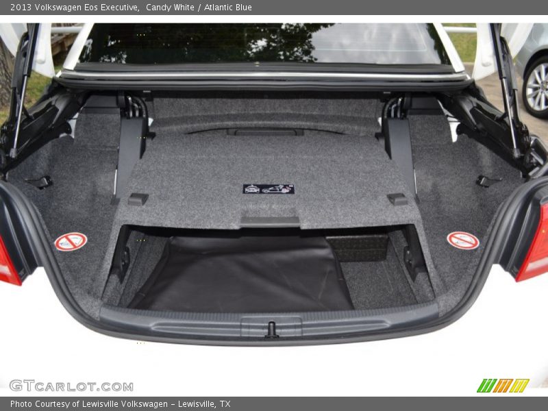 Candy White / Atlantic Blue 2013 Volkswagen Eos Executive