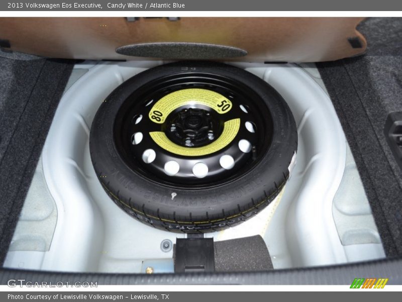 Candy White / Atlantic Blue 2013 Volkswagen Eos Executive