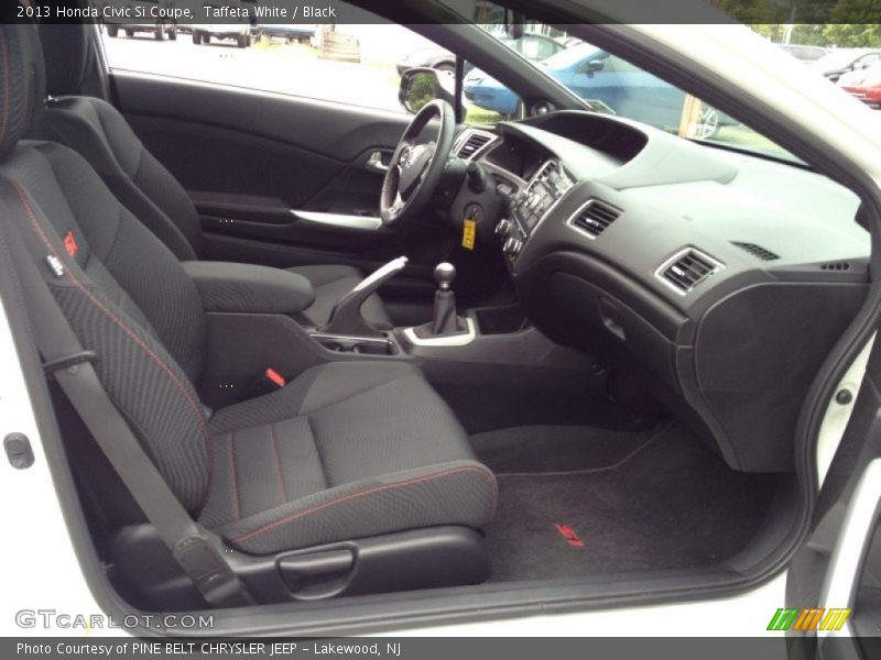 Taffeta White / Black 2013 Honda Civic Si Coupe