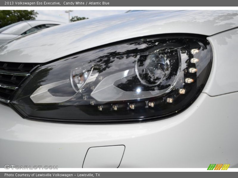 Candy White / Atlantic Blue 2013 Volkswagen Eos Executive