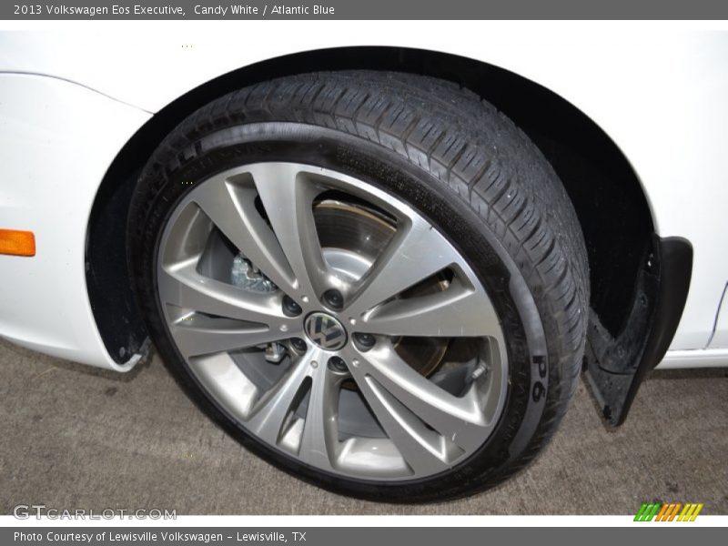 Candy White / Atlantic Blue 2013 Volkswagen Eos Executive