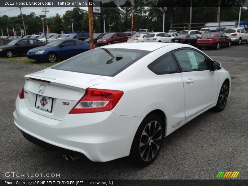 Taffeta White / Black 2013 Honda Civic Si Coupe