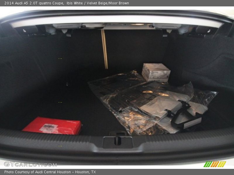 Ibis White / Velvet Beige/Moor Brown 2014 Audi A5 2.0T quattro Coupe