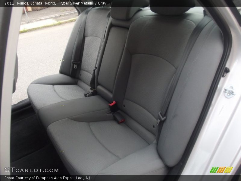 Hyper Silver Metallic / Gray 2011 Hyundai Sonata Hybrid
