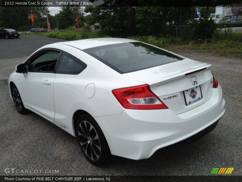 Taffeta White / Black 2013 Honda Civic Si Coupe