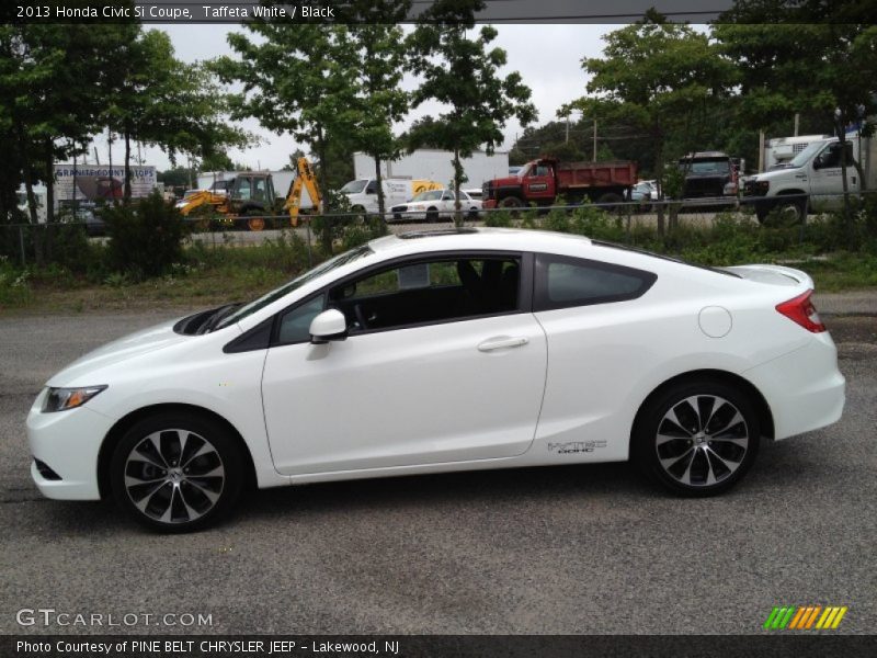 Taffeta White / Black 2013 Honda Civic Si Coupe