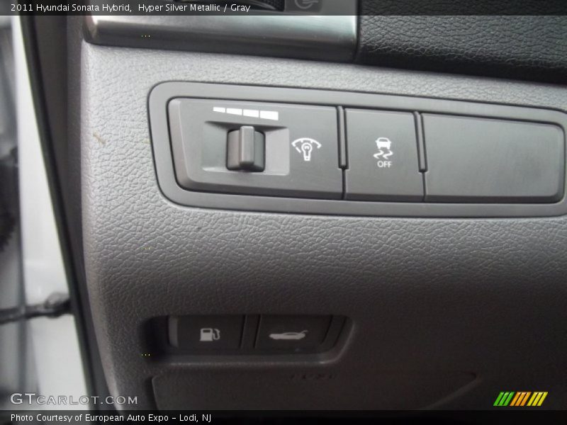 Hyper Silver Metallic / Gray 2011 Hyundai Sonata Hybrid