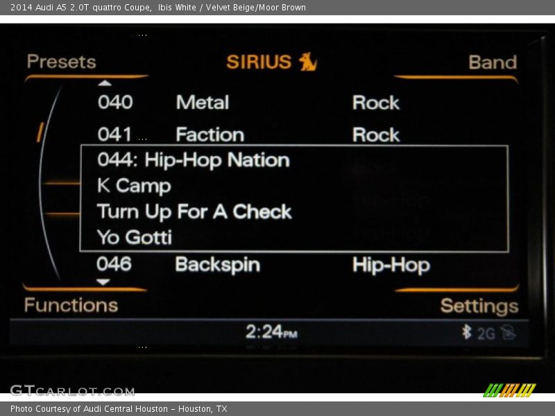 Ibis White / Velvet Beige/Moor Brown 2014 Audi A5 2.0T quattro Coupe