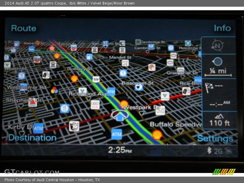 Ibis White / Velvet Beige/Moor Brown 2014 Audi A5 2.0T quattro Coupe