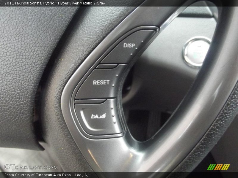 Hyper Silver Metallic / Gray 2011 Hyundai Sonata Hybrid