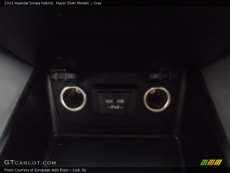 Hyper Silver Metallic / Gray 2011 Hyundai Sonata Hybrid