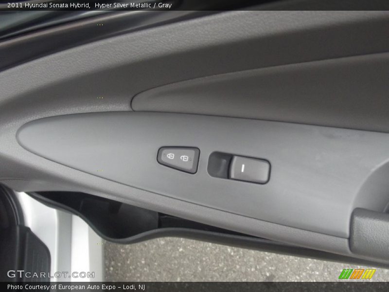 Hyper Silver Metallic / Gray 2011 Hyundai Sonata Hybrid