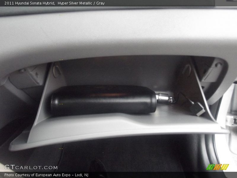 Hyper Silver Metallic / Gray 2011 Hyundai Sonata Hybrid