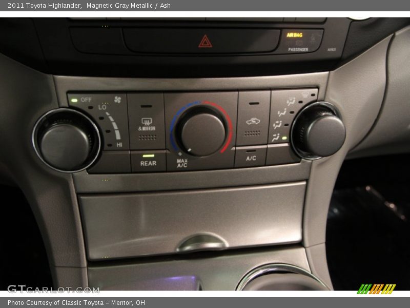 Magnetic Gray Metallic / Ash 2011 Toyota Highlander