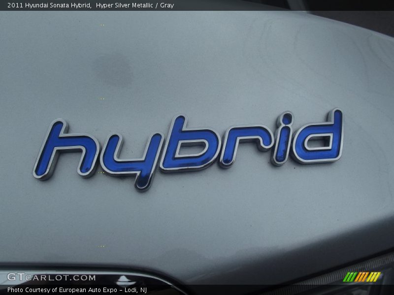 Hyper Silver Metallic / Gray 2011 Hyundai Sonata Hybrid