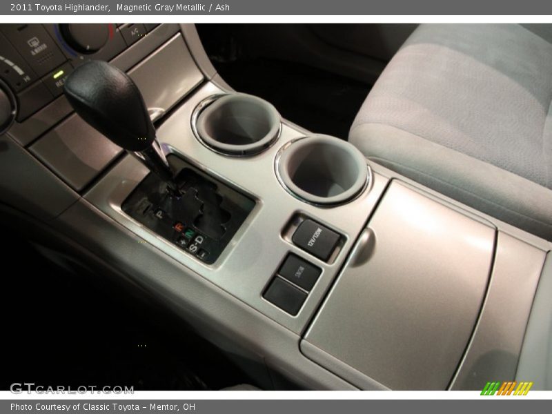 Magnetic Gray Metallic / Ash 2011 Toyota Highlander