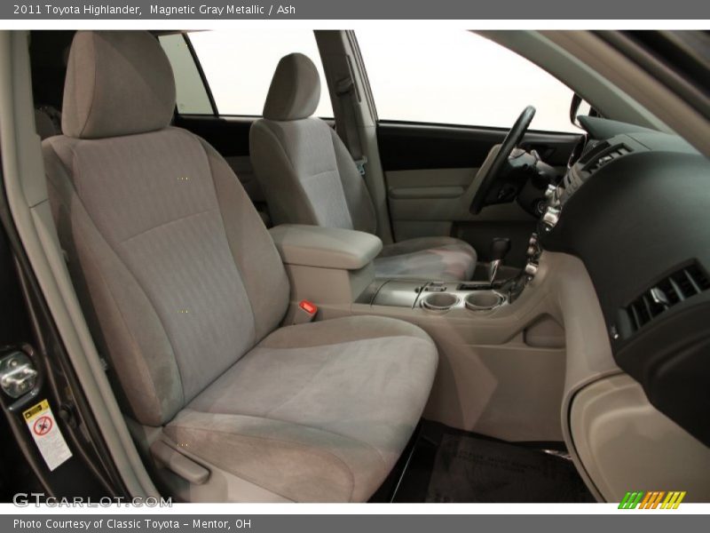Magnetic Gray Metallic / Ash 2011 Toyota Highlander