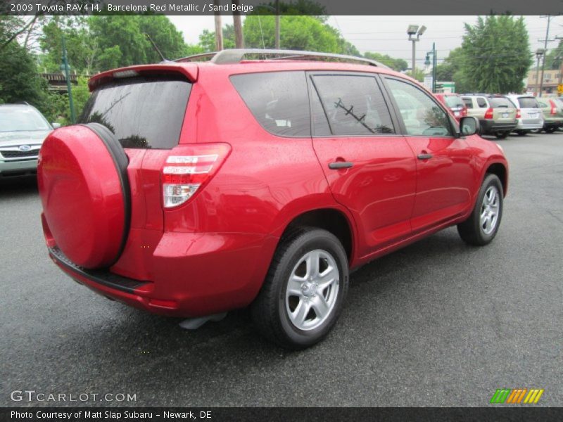 Barcelona Red Metallic / Sand Beige 2009 Toyota RAV4 I4