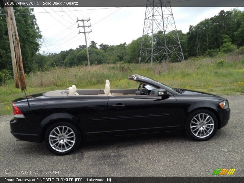 Solid Black / Quartz 2008 Volvo C70 T5