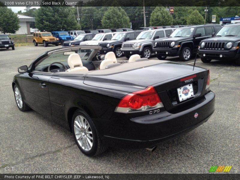 Solid Black / Quartz 2008 Volvo C70 T5