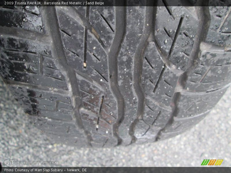Barcelona Red Metallic / Sand Beige 2009 Toyota RAV4 I4