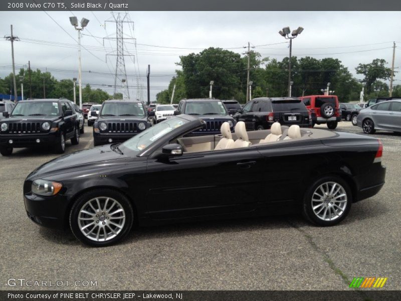 Solid Black / Quartz 2008 Volvo C70 T5