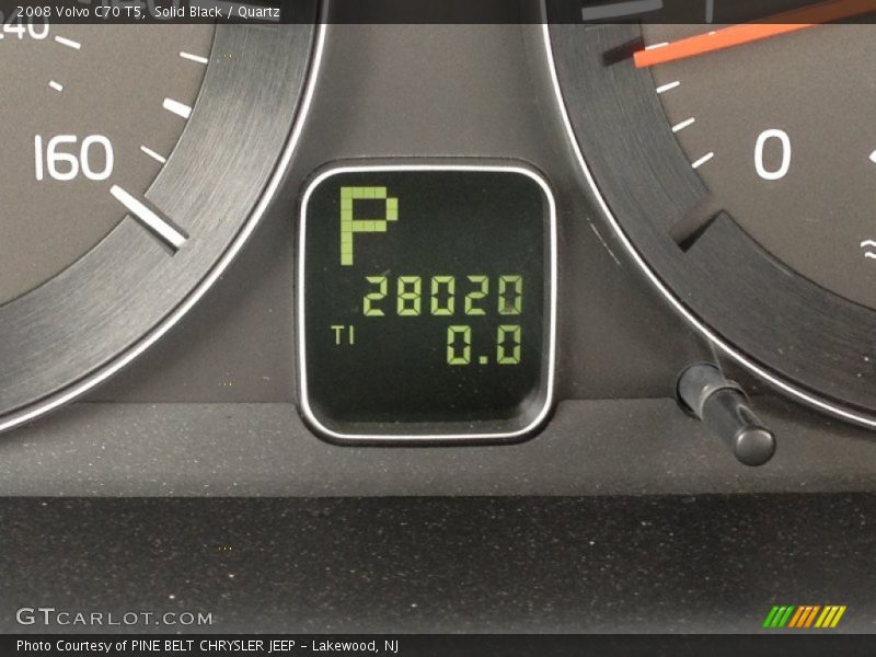 Solid Black / Quartz 2008 Volvo C70 T5