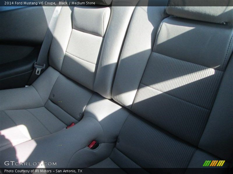 Black / Medium Stone 2014 Ford Mustang V6 Coupe