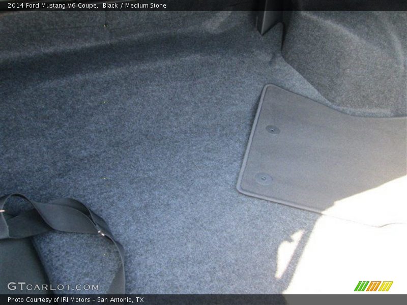 Black / Medium Stone 2014 Ford Mustang V6 Coupe
