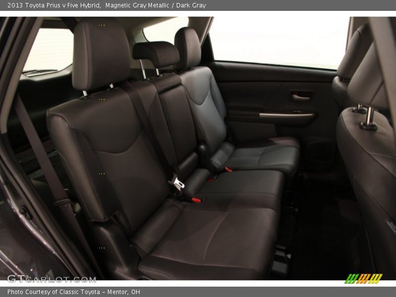 Magnetic Gray Metallic / Dark Gray 2013 Toyota Prius v Five Hybrid