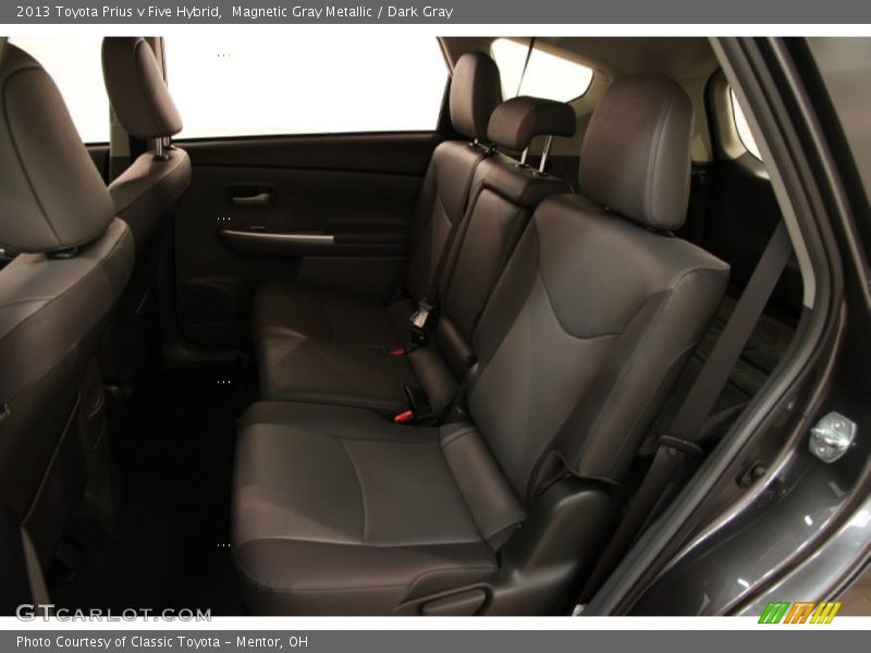 Magnetic Gray Metallic / Dark Gray 2013 Toyota Prius v Five Hybrid
