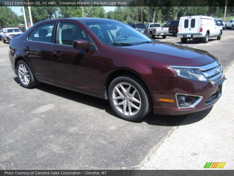 Front 3/4 View of 2012 Fusion SEL V6 AWD