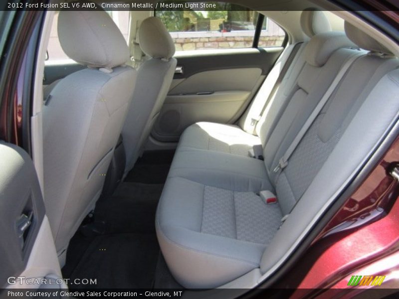 Cinnamon Metallic / Medium Light Stone 2012 Ford Fusion SEL V6 AWD