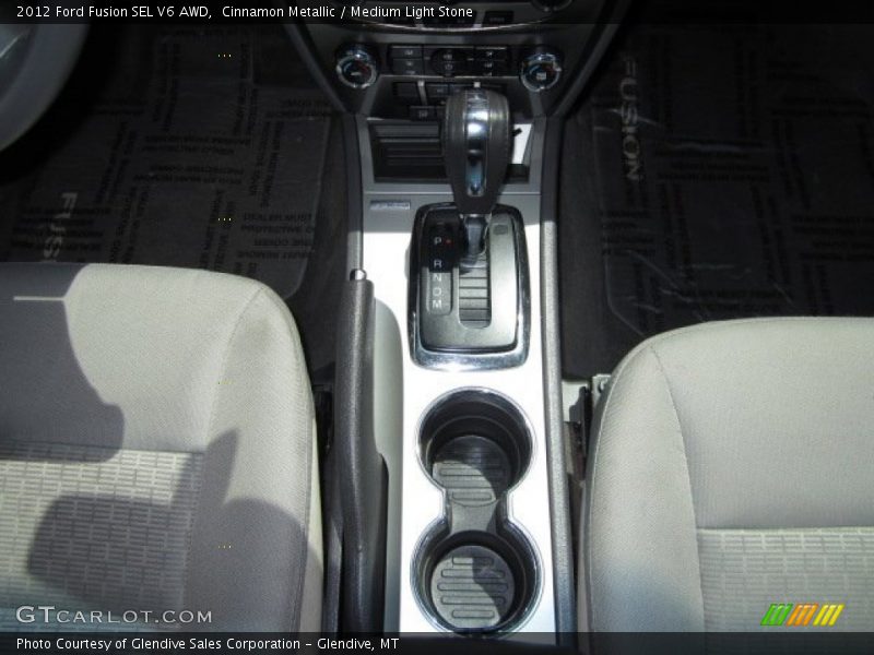 Cinnamon Metallic / Medium Light Stone 2012 Ford Fusion SEL V6 AWD