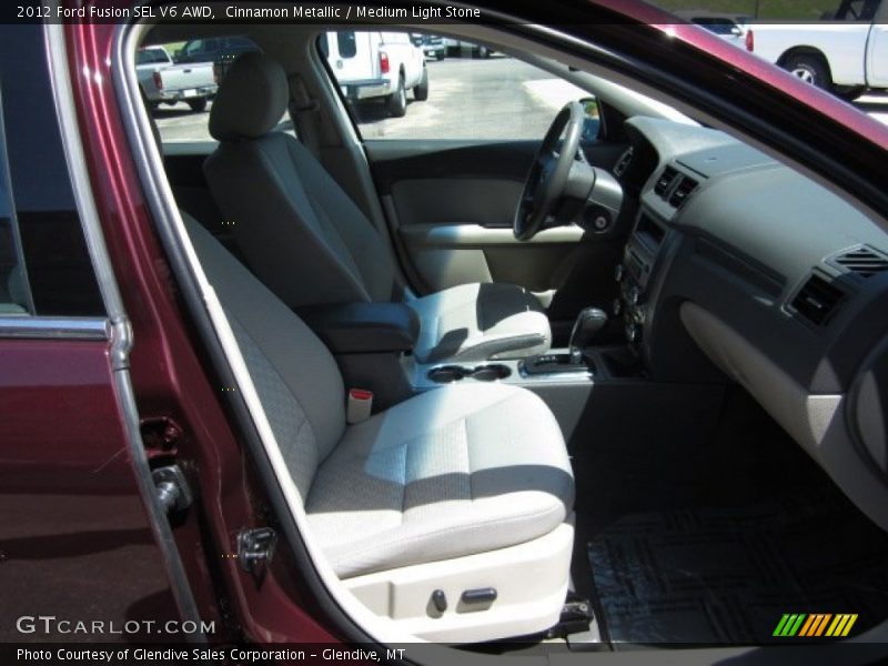Cinnamon Metallic / Medium Light Stone 2012 Ford Fusion SEL V6 AWD
