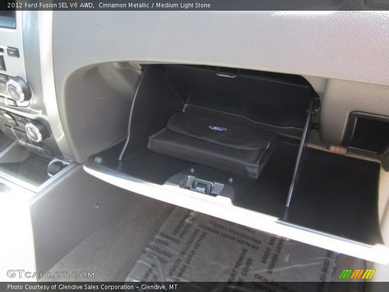 Cinnamon Metallic / Medium Light Stone 2012 Ford Fusion SEL V6 AWD