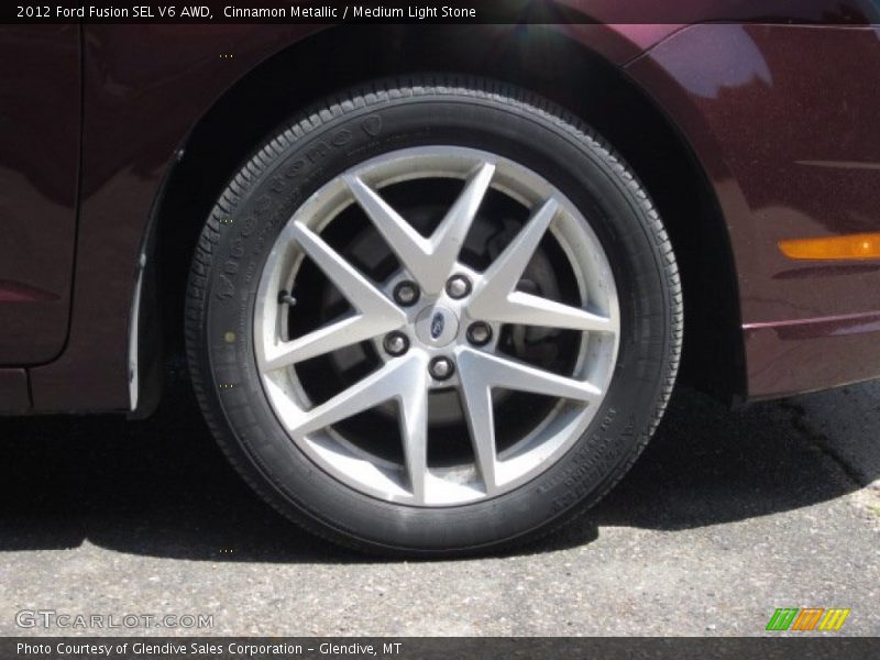 Cinnamon Metallic / Medium Light Stone 2012 Ford Fusion SEL V6 AWD