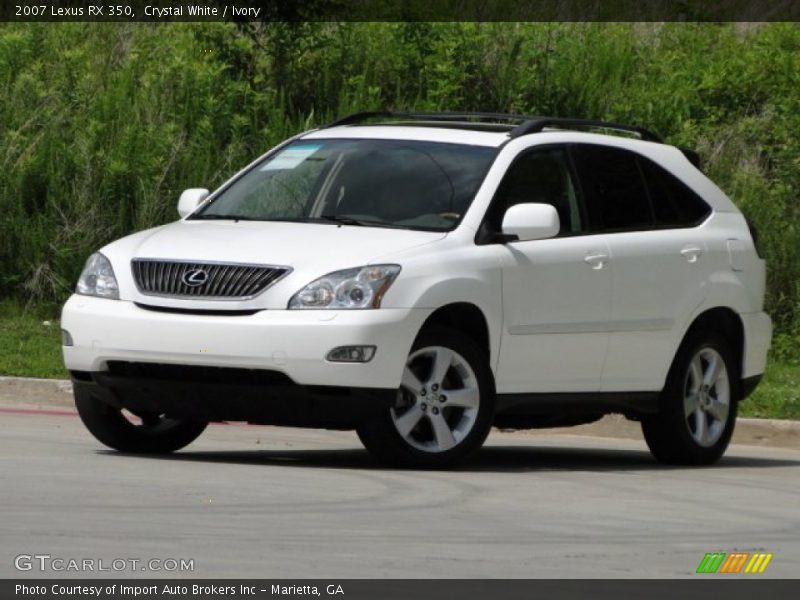 Crystal White / Ivory 2007 Lexus RX 350