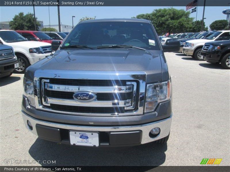 Sterling Grey / Steel Grey 2014 Ford F150 XLT SuperCrew