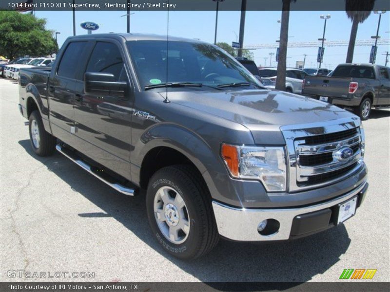 Sterling Grey / Steel Grey 2014 Ford F150 XLT SuperCrew