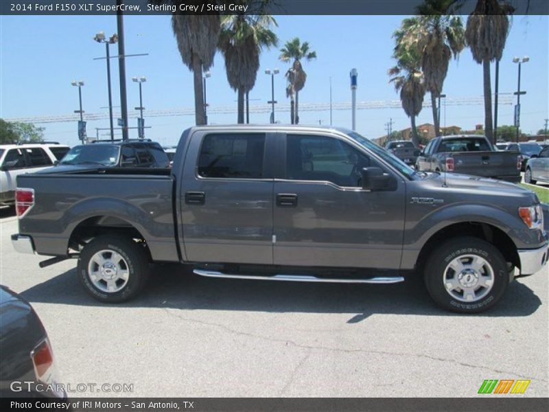 Sterling Grey / Steel Grey 2014 Ford F150 XLT SuperCrew