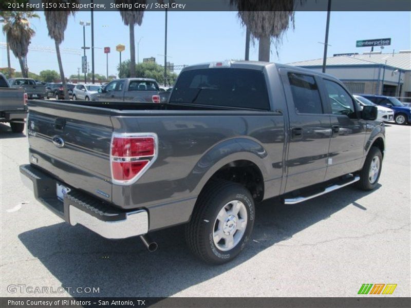 Sterling Grey / Steel Grey 2014 Ford F150 XLT SuperCrew