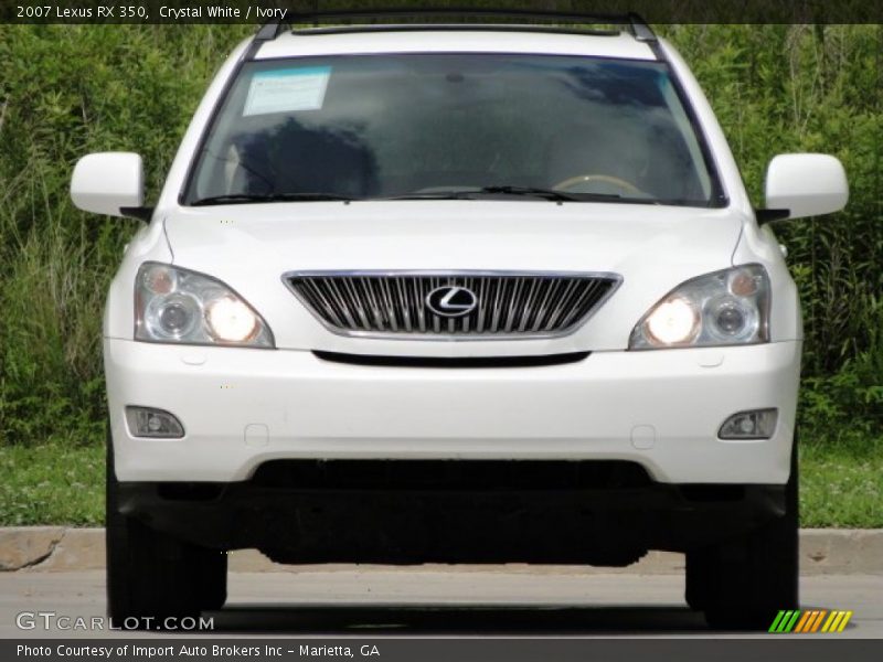 Crystal White / Ivory 2007 Lexus RX 350