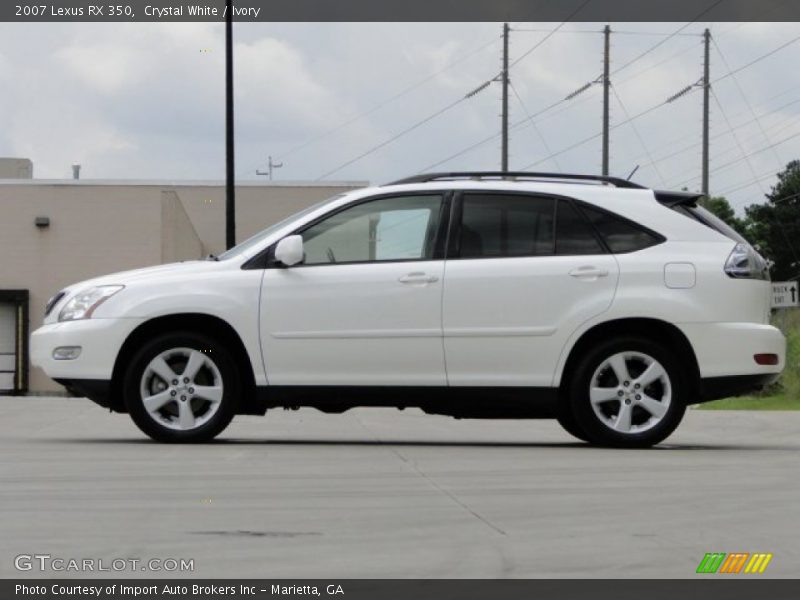 Crystal White / Ivory 2007 Lexus RX 350